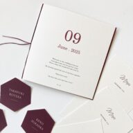 square book：席次表・プロフィールブック