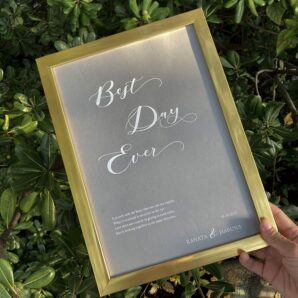 sheer：ウェルカムボード