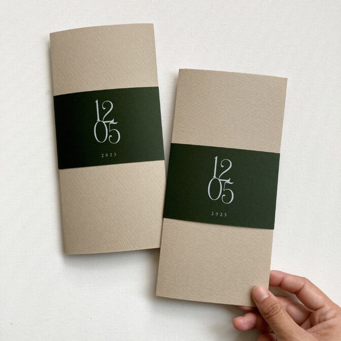 席次表・プロフィールブック