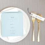 席札・メニュー表一体型