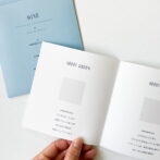 メニュー表・プロフィール一体型