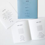 メニュー表・プロフィール一体型