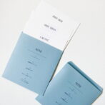 メニュー表・プロフィール一体型