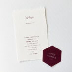 席札・メニュー表