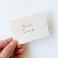 placecard：カード席札