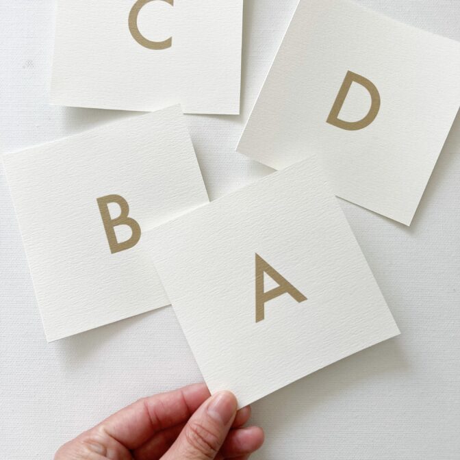 テーブルナンバー