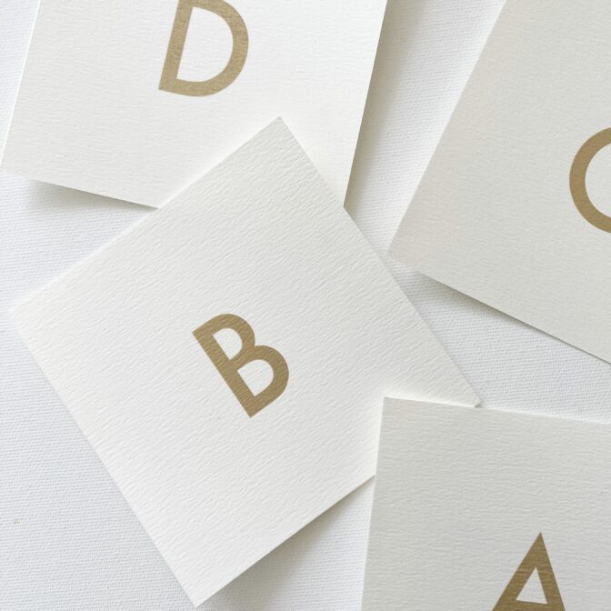 テーブルナンバー