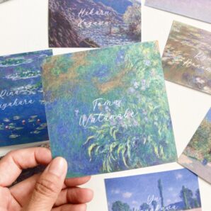 monet：モネの席札