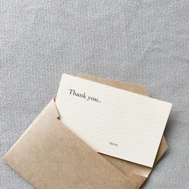 namecard+message