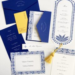 【ペーパーアイテムに統一感を持たせるのは難しい？】結婚式のデザインイメージにまとまり感を出すコツ