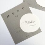 メニュー表・席札