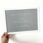 ウェルカムボード