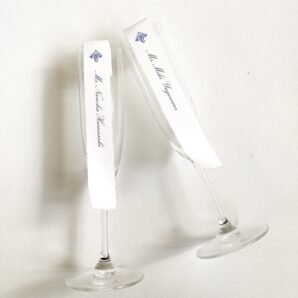 damask：グラス席札