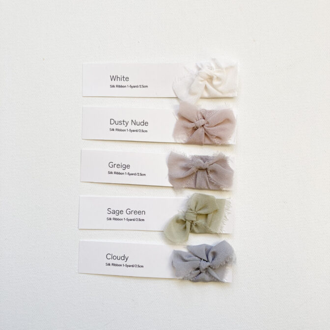 シルクリボン・コットンリボン