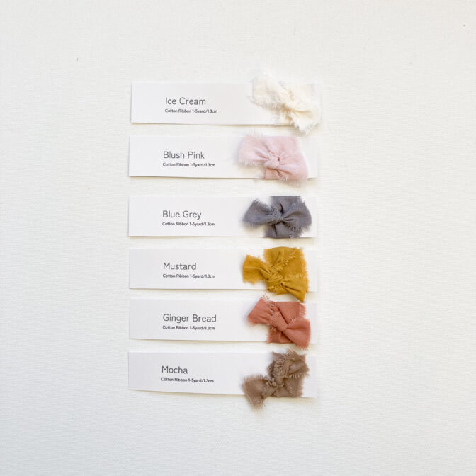 シルクリボン・コットンリボン