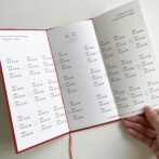 和風席次表・プロフィールブック