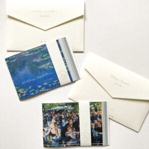 with art：招待状