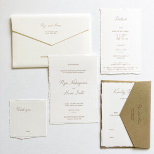 white gold：招待状