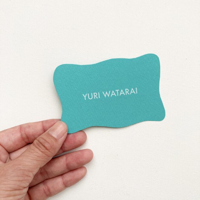 なみなみウェーブの席札