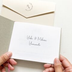 【新しい招待状のかたち】誰からも届いたことがない、特別なインビテーションブック