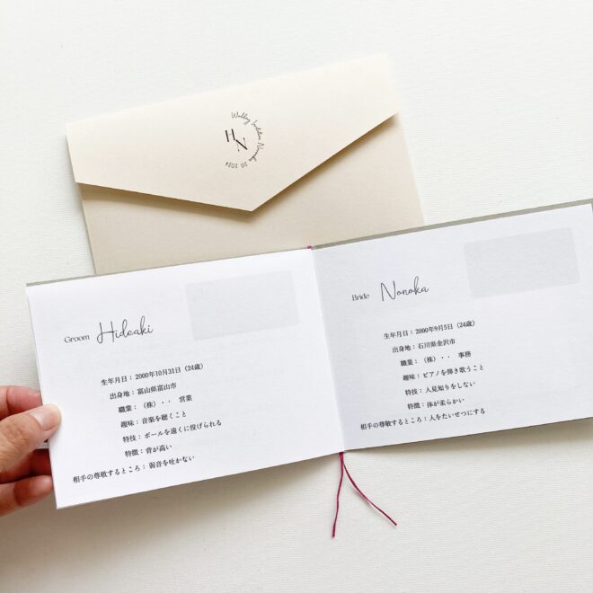 インビテーションブック