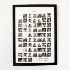 【ゲスト参加型の結婚証明書】結婚式後は新居に飾れるおしゃれインテリアに！