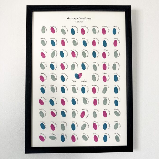 参加型結婚証明書