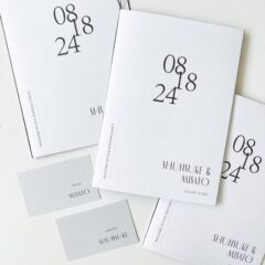 ペーパーアイテムのトレンドは【結婚式ぽくないデザイン】