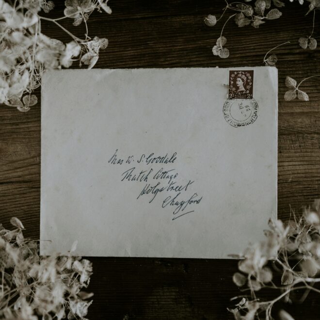 招待状宛名書き