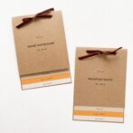 席札・メニュー表一体型