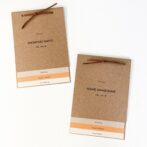 席札・メニュー表一体型