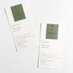 席札・メニュー表一体型