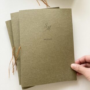 book：席次表・プロフィールブック