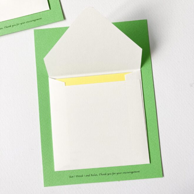 席札　メニュー　一体型