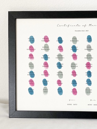 参加型結婚証明書